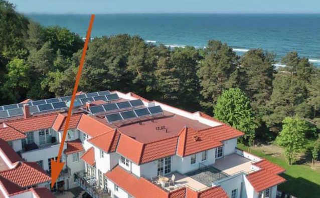 Haus Meeresblick - Ferienwohnung Strandnah A 1.07  Baabe Exterior foto